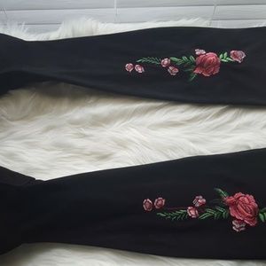 Madden Girl Rose Embroidered Over the Knee Boot